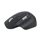 Logitech MX Master 3S - Wireless Performance Mouse, Ergo, 8K DPI, Track on Glass, Quiet Clicks, USB-C, Bluetooth, Windows, Linux, Chrome - Graphite - With Free Adobe Creative Cloud Subscription