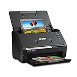 Epson FastFoto FF-680W Wireless High-Speed Photo and Document Scanning System, Black