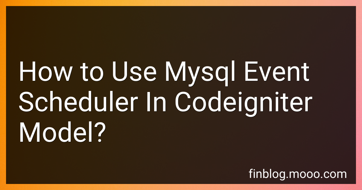 how-to-use-mysql-event-scheduler-in-codeigniter-model-in-2024