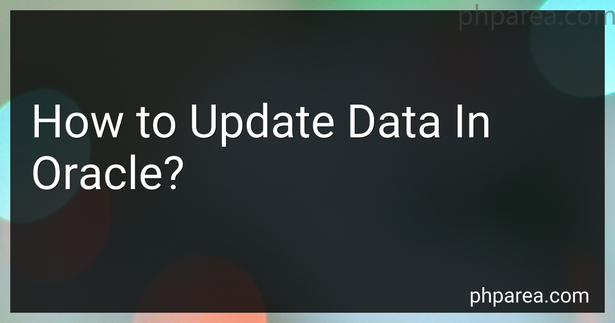 How to Update Data In Oracle in 2024?