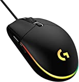 Logitech G203 Lightsync Wired Gaming Mouse - Black