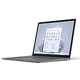 Microsoft Surface Laptop 5 (2022), 13.5" Touch Screen, Thin & Lightweight, Long Battery Life, Fast Intel i5 Processor for Multi-Tasking, 8GB RAM, 256GB Storage with Windows 11, Platinum