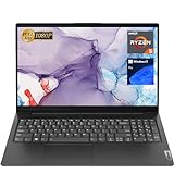 Lenovo V15 Laptop, 15.6" FHD Display, AMD Ryzen 5 5500U Hexa-core Processor (Beat Intel i7-1065G7), 16GB RAM, 512GB SSD, HDMI, RJ45, Numeric Keypad, Wi-Fi, Windows 11 Pro, Black