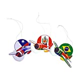 YShine Aircraft Air Freshener Themed Car Air Fresheners Long Lasting for Car Lover - Random - 3 Pack