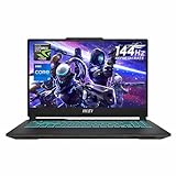 MSI Cyborg 15 Gaming Laptop, 15.6" FHD 144Hz Display, 13th Gen Intel Core i7-13620H, NVIDIA GeForce RTX 4050, 64GB DDR5 RAM, 2TB PCIe SSD, Webcam, Backlit KB, Wi-Fi 6, Windows 11 Home, Black