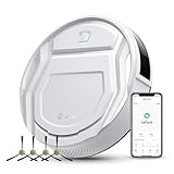 Lefant M210 Pro Robot Vacuum Cleaner, 2200Pa Powerful Suction, 120 Mins Runtime, Automatic Self-Charging, Wi-Fi/App/Alexa Control, Ideal for Pet Hair, Hard Floor and Low-Pile Carpet