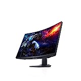 Dell Curved Gaming Monitor 27 Inch Curved with 165Hz Refresh Rate, QHD (2560 x 1440) Display, Black - S2722DGM