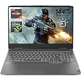 Lenovo LOQ 16" 144Hz WUXGA Gaming Laptop, GeForce RTX 4050, AMD Ryzen 7 7840HS (> i7-12700H), 64GB DDR5 RAM, 2TB PCIe SSD, Webcam, Backlit Keyboard, RJ-45, Wi-Fi 6, Windows 11 Home, Grey