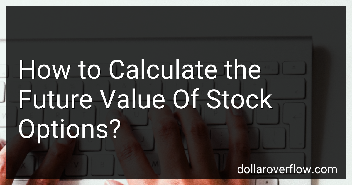 How to Calculate the Future Value Of Stock Options in 2025?