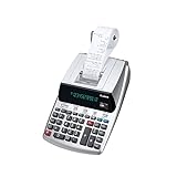 Canon Office Products 2198C001 Canon MP11DX-2 Desktop Printing Calculator with Currency Conversion, Clock and Calendar